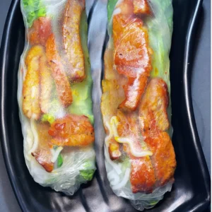 Grill Pork Fresh Rolls