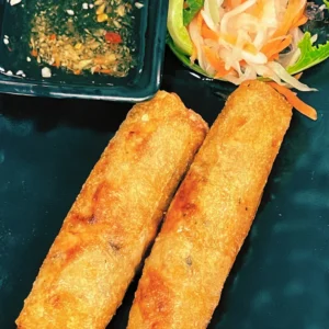 Vegetarian Deep Fried Spring Rolls
